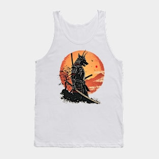 samurai wolf Tank Top